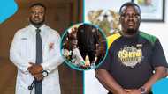 Ashanti Regional Minister Dr Frank Amoakohene conducts lab tests for inmates
