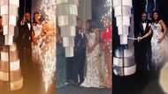 Video of the magnificent wedding cake of Despite's baby mama pops up, it talks and separates into 2