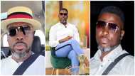 Photocopies paa nie - Fans shout as A-Plus flaunts 3 adorable daughters in new photo