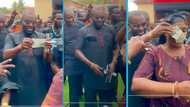Dr Osei Kwame Despite sprays only GH₵200 after storming a one-week observation with his entourage
