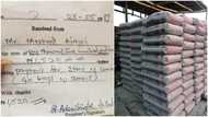 Old receipt showing 40 bags of cement at GHc25 stirs reactions from social media