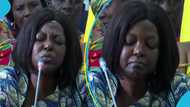 Lydia Alhassan gets emotional during vetting when asked to comment on Ayawaso West Wuogon by-election violence