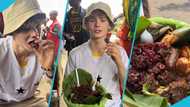 Oblivious obroni’s Gh₵80 waakye meal in Accra causes social media stir, video