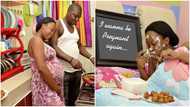 Cute photos of responsible GH husband pampering his pregnant wife has her wishing for more babies