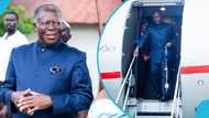 Otumfuo Osei Tutu II mesmerises crowd with Adowa dance upon return from abroad