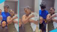 Nana Yaa Brefo reportedly welcomes twins, Ohemaa Woyeje congratulates her in lovely video