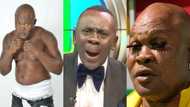 Bukom Banku boldly warns to 'beat' Akrobeto in video for talking about his bleached skin