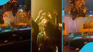 DJ Switch performs at an event, thrills obroni folks in the US with her mixes