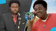 Veteran Ghanaian actor Samuel Ruffy Quansah returns, shows fans his massive transformation in photos