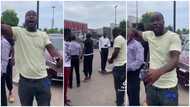 Dr Likee angrily 'fights' Achimota Mall security for stopping his video shoot, swears in Hausa (Video)