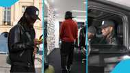 Gideon Mensah Steps Out in Style, Drives Expensive Car for Shopping in France: Video