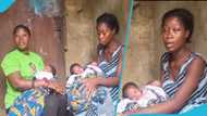 Ghanaian man abandons 27-year-old lover after being informed he would be a father of triplets, lady begs for help