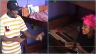 Ghanaian man causes stir as he tries to woo lady with Gyakie's Forever song: "He is a newcomer"