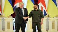 British PM Johnson in Kyiv on second visit: Zelensky