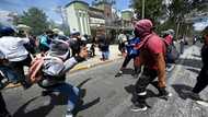 Clashes erupt at Mexico protest over missing students