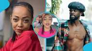 Jasmine Baroudi flaunts her beauty as she jams to Black Sherif's Iron Boy album