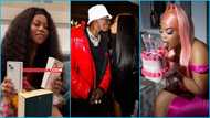 Video drops as Shatta Wale splashes money on expensive gifts for his new girlfriend's 25th birthday