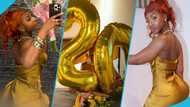Kelly Bhadie celebrates 20th birthday in style, her age leaves many people in awe, photos