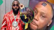 "Even Davido sef go shock": Man permanently tattoos 30BG on his forehead, video goes viral