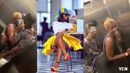 Video of Fella Makafui twerking her heavy tundra for Medikal in an elevator causes stir