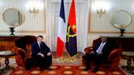 France's Macron pushes economic ties in Angola