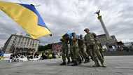 Ukraine's fallen honoured in Kyiv memorial