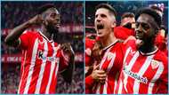 Inaki Williams’ goal after arriving at his club leaves netizens wondering what went wrong at AFCON