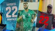 Nigerian striker Victor Boniface sends signed jerseys to Kwadwo Sheldon to bribe him from trolling Nigerians