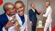 Gay couple share lovely pictures from their wedding, many admire their love