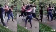 5 girls team up to beat boy after realising he was 'chopping' them one-by-one (Video)