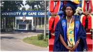 UCC graduation: Lady becomes overall best graduating Diploma in Midwifery student: "Amazing performance"