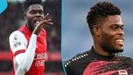 Thomas Partey makes return to training after being sidelined with muscle injury
