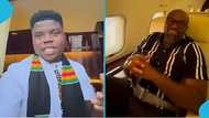 Wode Maya: Ghanaian YouTuber makes 1st private jet trip, video warms hearts