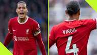 Why Virgil van Dijk refused to use his dad's name on the back of his jersey