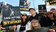 Stars hit Hollywood sidewalks as anger at studios simmers