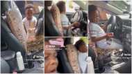 Don Little Drives At Top Speed; Scares Yaw Dabo In Hilarious Video