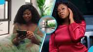 Portia Asare flaunts new ultra-modern mansion with plush interior decor and in-house gym, video
