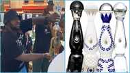 Ghanaian man washes his shoe with Clase Azul tequila to prove he's rich, video trends
