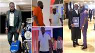 Despite: Osei Kwame Storms Son, Kennedy Osei's After Graduation Party With Rich Friends