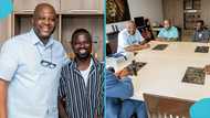 Ghanaian man in viral South Africa video rejoices as Ibrahim Mahama fulfils ₵200k pledge, photos
