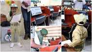 Corps member donates digital library to NYSC during service, photos of project amazes Nigerians