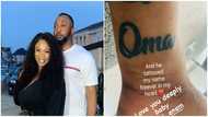 Actress Oma Nnadi Happy as Husband Gets a Tattoo of Her Name on His Wrist, Shares Photo, Fans React