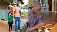 Boy being touted as Ghana's tallest man receives kingly treatment in plush hotel