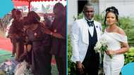 Helicopter crash: Grief as Peter Anala’s widow tosses valuable item into grave, video evokes sorrow