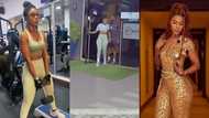 Becca flaunts her shapely body as she exits a gym with her hubby; video causes stir; fans react