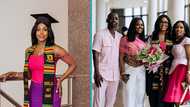 Ghanaian graduate pays heartfelt gratitude to family after earning first degree