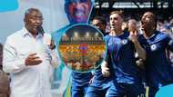 Dr Bawumia shows football spirit as he joins fans to watch Chelsea vs PSG, video