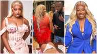 Shugatiti causes stir with her backside and pant birthday cake, video angers fans