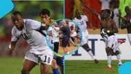 Brotherly love: Andre Ayew and Agyemang Badu share a heartfelt moment at Nania park (Video)