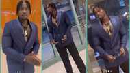 "Be like who thief suit": VeryDarkMan's outfit to occasion sparks uproar as video trends online